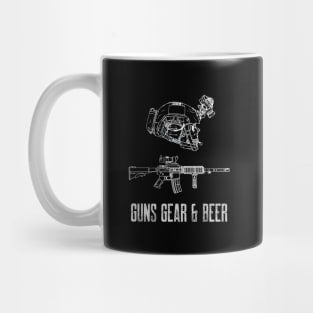 GUNS GEAR & BEER Mug